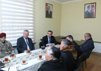 Qaracəmirli kəndində şəhid ailələri və qazilərimizlə görüş keçirildi